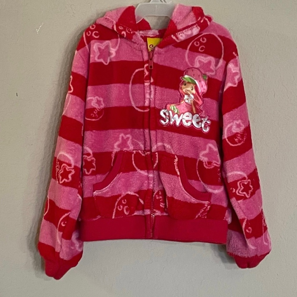 Strawberry shortcake fleece jacket